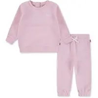 Levi's Hoodie & Joggers Aseta Crystal Rose Crystal Rose 24 months Vaaleanpunainen 24 kuukautta Tytöt