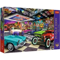 Trefl Premium Plus Tea Time: Car Collectors Garage 1000p palapeli