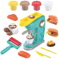 Playgo Coffee Maker Clay Set - 4 Clay Pots