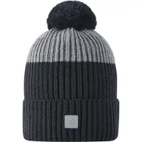 Reima Kids' Beanie Pilke Black Pipot 48/50