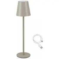 Usorteret pöytävalaisin P207ILI205, harmaa