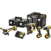 DeWalt Akkukonesarja DCK429P3T-QW; 18 V; 3x5,0 Ah akku
