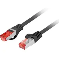 Lanberg PCF6-10CU-2000-BK, 20 m, Cat6, S/FTP (S-STP), RJ-45, RJ-45, Musta
