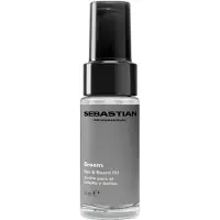 Sebastian Groom Hair & Beard Oil for Men, 30ml