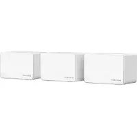 Mercusys Halo H25BE, Valkoinen, Sisäinen, Verkkojärjestelmä, 650 m², Kaksitaajuus (2,4 GHz/5 GHz), Wi-Fi 7 (802.11be) (Halo H25BE(3-pack)(EU))