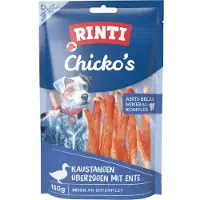Rinti 8x150g Chicko pienet purutikut ankka koiranherkku