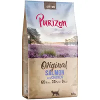 Purizon 2x6,5kg Kitten lohi ja kana – viljaton kuivaruoka kissoille