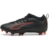 Puma Ultra 6 Match Fg/ag Eclipse - Musta/punainen Lapset, koko 30