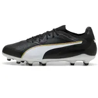 Puma King 20 Ultimate Fg/ag Eclipse - Musta/valkoinen/kulta, koko 40