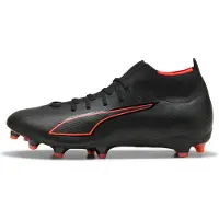Puma Ultra 6 Match + FG/AG Eclipse - Musta/Punainen, koko 42