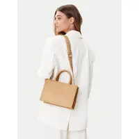 Tous for woman. 2002192144 Brenda beige medium shopper bag (OSFA), Casual, Polyurethane