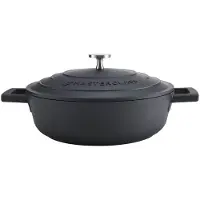 Master Class - Cast Aluminium Matala pata 2,5 L Musta
