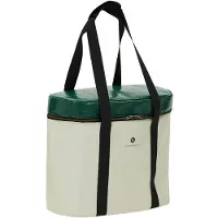 House Doctor Cooling Bag, Hdpicnic, Sand, Dark G - Green - 38X 19.5X 35CM