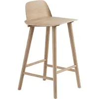 Muuto Nerd baarituoli, 65 cm, tammi