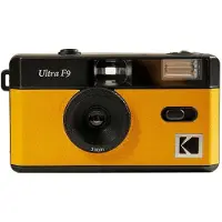 Kodak Uudelleenkäytettävä kamera - - Ultra F9 - Keltainen ja musta - 31mm objektiivi - Integroitu salama