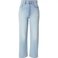 Levi's Farkut 'Ribcage Straight Ankle' vaaleansininen