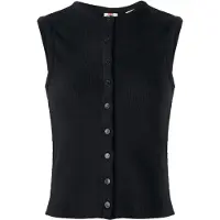 Levi's Neuleliivi 'Rory Button Up Top' musta