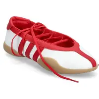 Adidas Originals Nauhaballerina 'Taekwondo Mei' punainen / valkoinen
