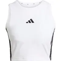 Adidas Urheilutoppi 'Essentials' musta / valkoinen