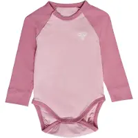 Hummel Hmlmini Raglan Body L/S Bee - Pink - 68