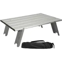 Aktive Portable Aluminum Table Hopeinen 40 x 28.5 x 13 cm