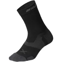 2XU Vectr Cushion Crew Socks - Black - L