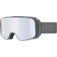 Uvex Saga To Ski Goggles Harmaa Mirror Silver Lasergold Lite/CAT3+Clear/CAT1