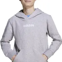 Adidas Urheilullinen collegepaita 'Essentials' meleerattu harmaa / musta