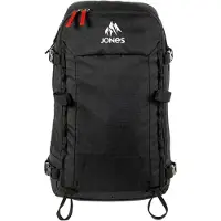 Jones Snowboards Further 25L Reppu musta
