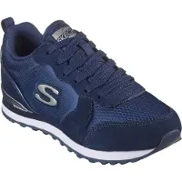 SKECHERS Matalavartiset tennarit 'Gold'n Gurl' laivastonsininen / luonnonvalkoinen