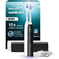 Philips Sonicare 6500 -sähköhammasharja, 2 kpl, valkoinen/musta