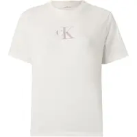 Calvin Klein Jeans Paita 'Classic' vaaleanpunainen / valkoinen