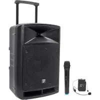 BoomTone DJ TravelSound12-VHF, musta
