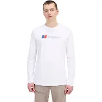 Berghaus Bg M Big Logo Ls Tee - White - XL