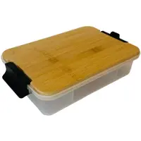 Farberware - Snacklebox Eväsrasia 7 lokeroa 20x33 cm Bambu