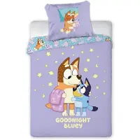 Licens Bed Linen 009 140X200 60X63 Cm - Purple - 140X200;60X63CM