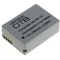 OTB Canon NB-10L Akku - PowerShot G3 X, G1 X, SX60 HS - 800mAh