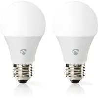 Nedis E27 RGB älylamppu, 2 kpl