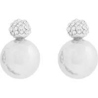 Sno of sweden Bennet small crystal double korvakorut