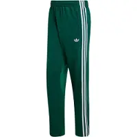 Adidas Housut 'Firebird' tummanvihreä / valkoinen