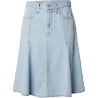 Levi's Godet Knee Length Skirt Of Cou - Blue - 25