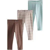Next Leggingsit vaaleabeige / taivaansininen / suklaa / tummanruskea
