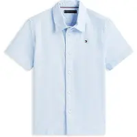 Tommy Hilfiger Stretch Oxford Shirt Ss - Blue - 176