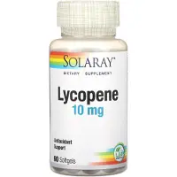 Solaray Lykopeenia 10 Mg 60 Yksiköt