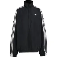 Adidas Välikausitakki 'Firebird Adilenium' musta / valkoinen