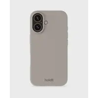 Holdit iPhone 16 silikonikuori, taupe