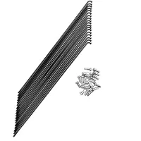 Mvtek D. 2 Mm Spokes 100 Units Hopeinen 282 mm
