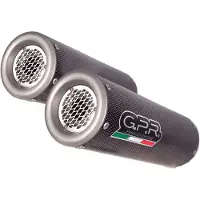 Gpr Exhaust Systems M3 Poppy Aprilia Tuono R 1000 Factory 06-10 Ref:a.27.m3.pp Stainless Steel Slip On Hyväksytty äänenvaimennin