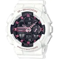 Casio G-Shock Classic Damklocka Vit - - Quartz - Dubbel skärm - Vuxen - Plast - Rund