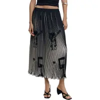 Desigual Newspapers - Black - XS